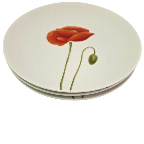 Lynn's Ambroise 8” Fine China Lynns LND686 Salad Luncheon Plates – Set of 3** - Picture 3 of 16